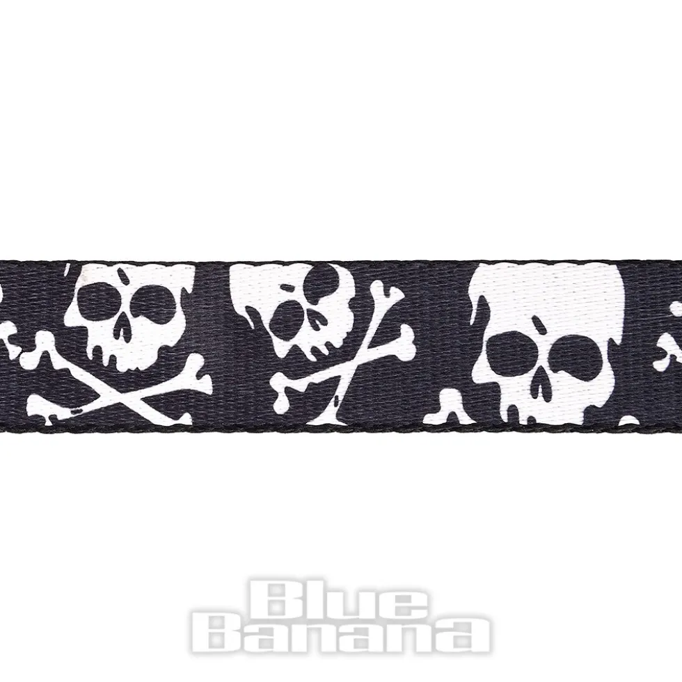 Blue Banana Skull & Crossbones Belt (Black)