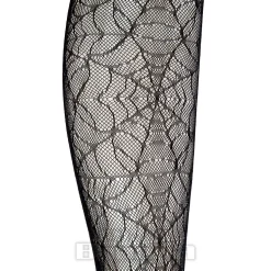 Blue Banana Small Spider Web Tights (Black)