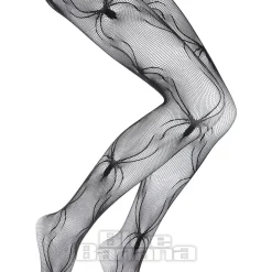Blue Banana Spider Tights (Black)