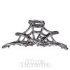 Blue Banana Spider Web Hair Clip (Black)
