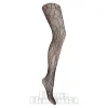 Blue Banana Spiderweb Tights (Black)
