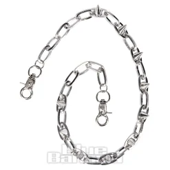 Blue Banana Spikes Chain (Silver)