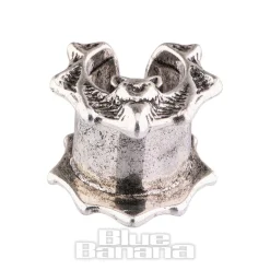 Blue Banana Surgical Steel Bat Saddle Hanger (Silver)