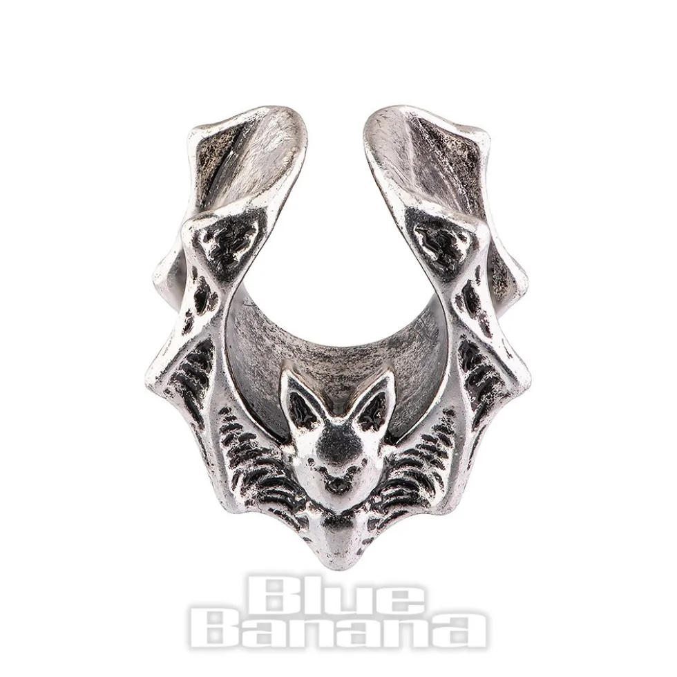 Blue Banana Surgical Steel Bat Saddle Hanger (Silver)
