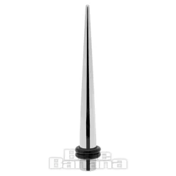 Blue Banana Surgical Steel 5mm Taper with O Rings (Silver)