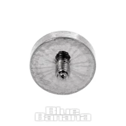 Blue Banana Surgical Steel 5mm Dermal Top (Opal)
