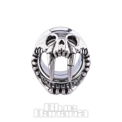 Blue Banana Surgical Steel Viper Saddle Hanger (Silver)