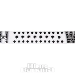 Blue Banana Witch Belt (Black/White)