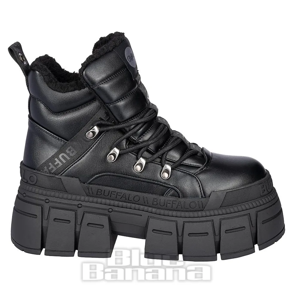 Buffalo Gospher Mid Boot (Black)
