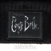 Corpse Bride Skeleton Bobble Hat (Black/White)