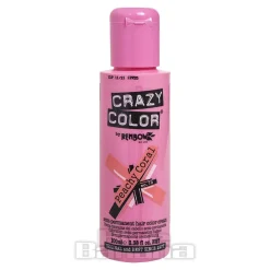 Crazy Color Semi-Permanent Hair Dye 100ml (Peachy Coral)