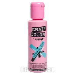 Crazy Color Semi-Permanent Hair Dye 100ml (Bubblegum Blue)