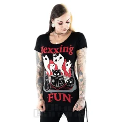 Cupcake Cult Hexxing Is Fun T-Shirt (Black)