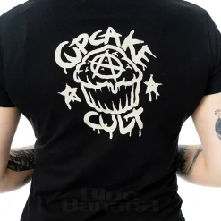 Cupcake Cult Moonlight T-Shirt (Black/White)