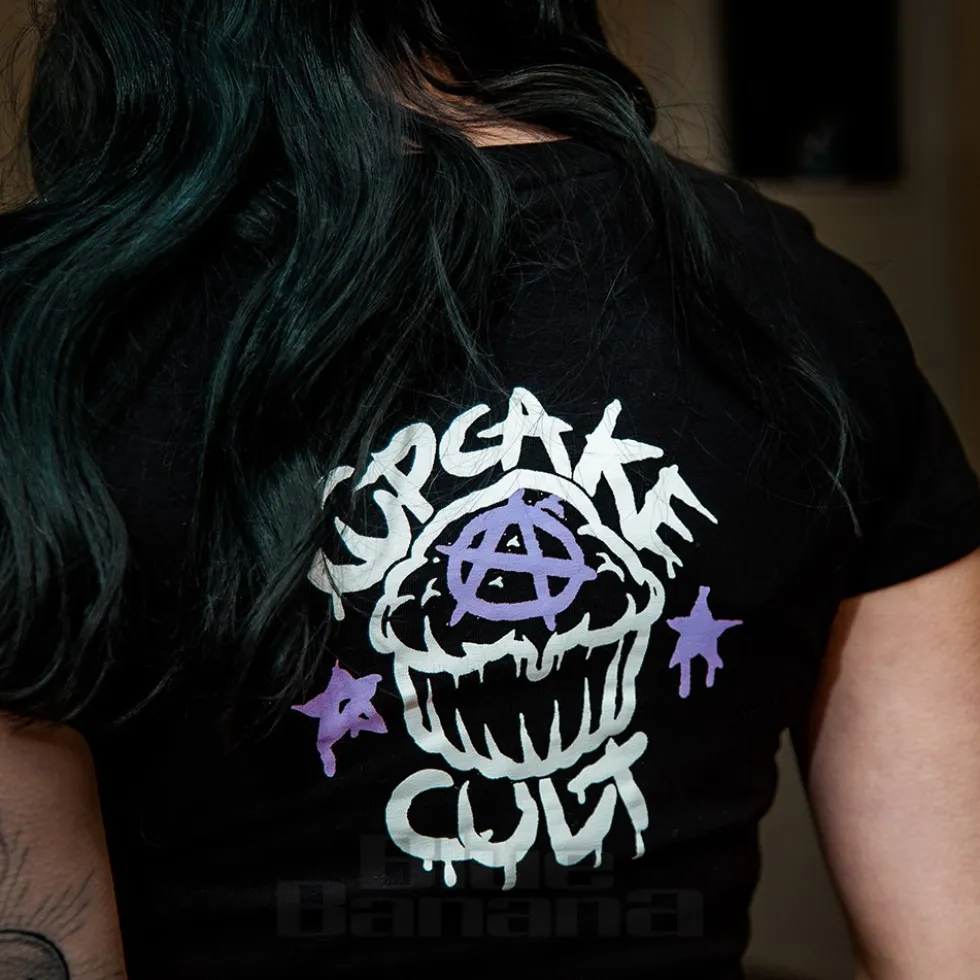 Cupcake Cult Nine Lives T-Shirt (Black)