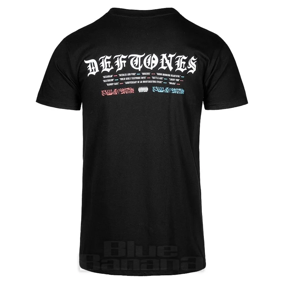 Deftones Static Skull T-Shirt (Black)