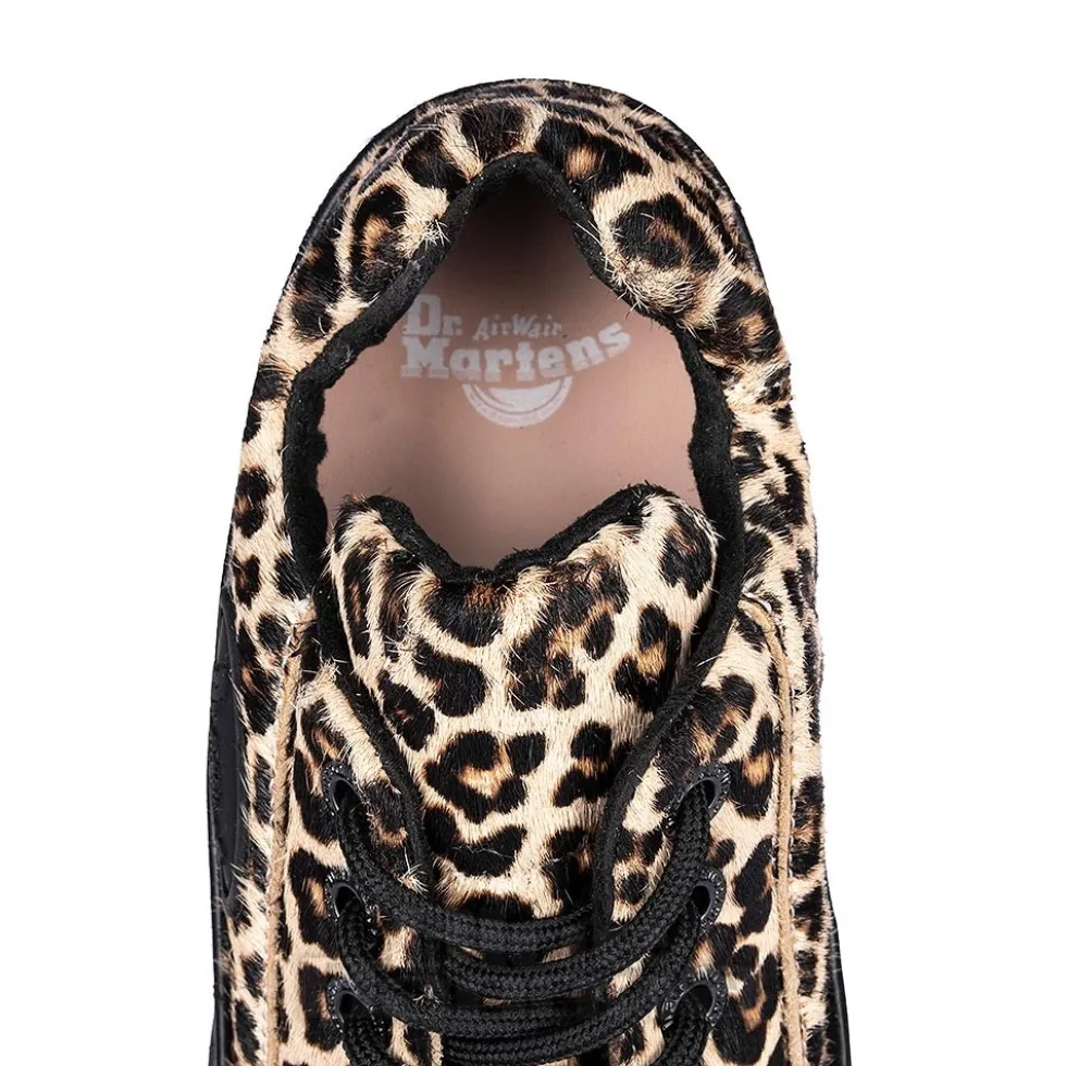 Dr Martens Buzz 5 Lace Mini Shoe (Leopard)