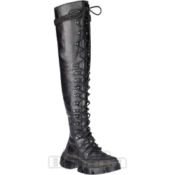 Dr Martens Hi-Soft Leather Boots (Black)