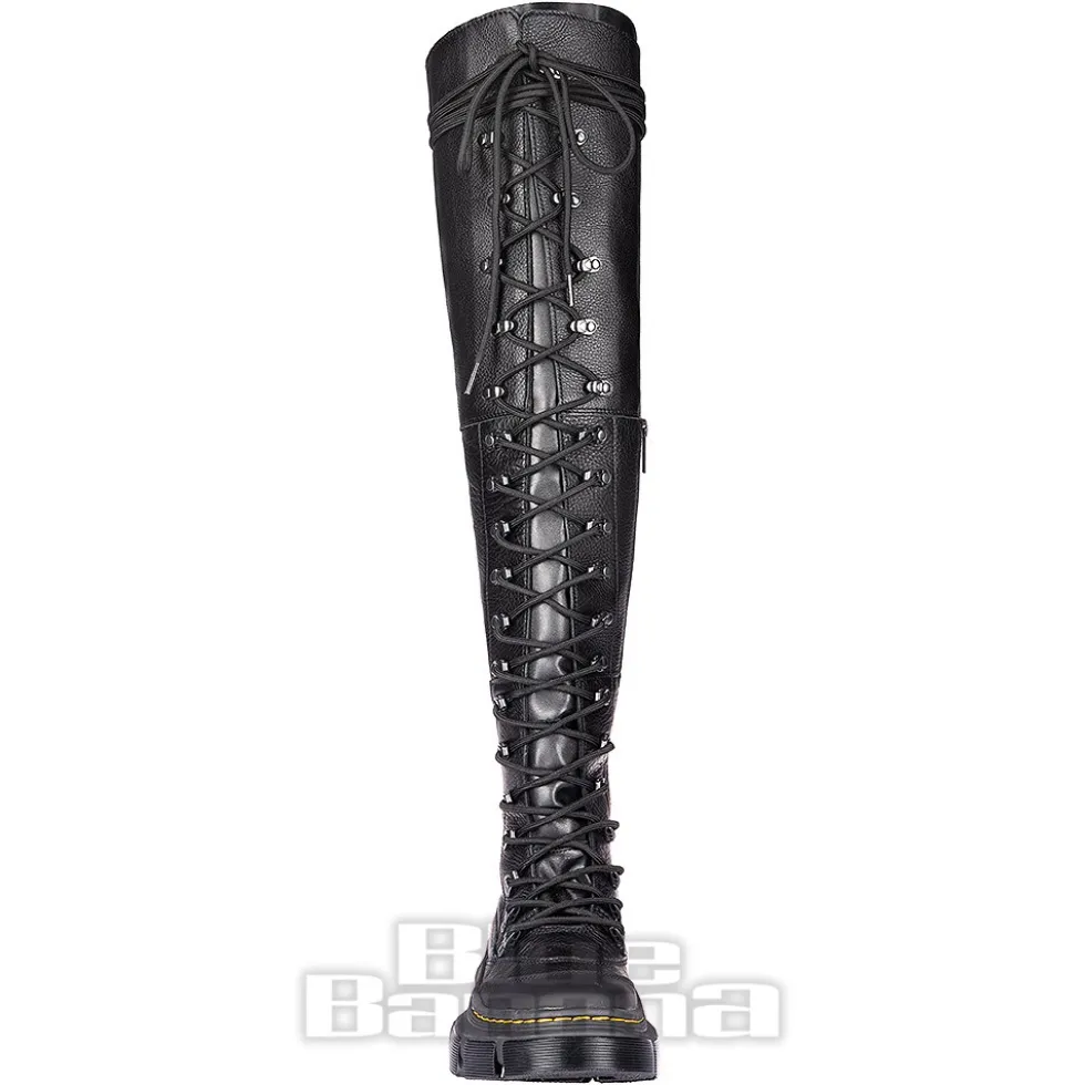 Dr Martens Hi-Soft Leather Boots (Black)