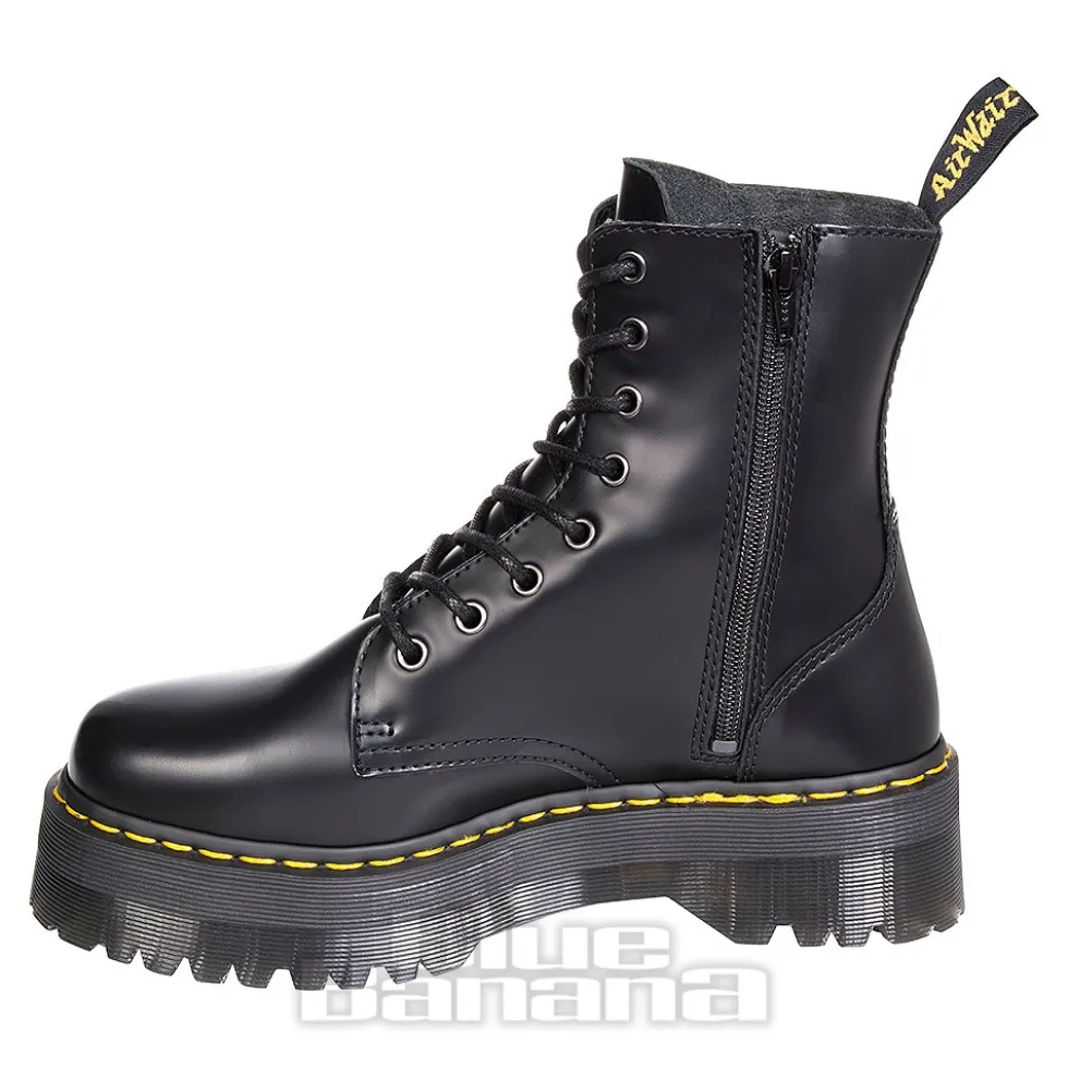 Dr Martens Jadon Polished Boots (Black)