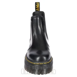 Dr Martens Smooth 2976 Quad Platform Boot (Black)