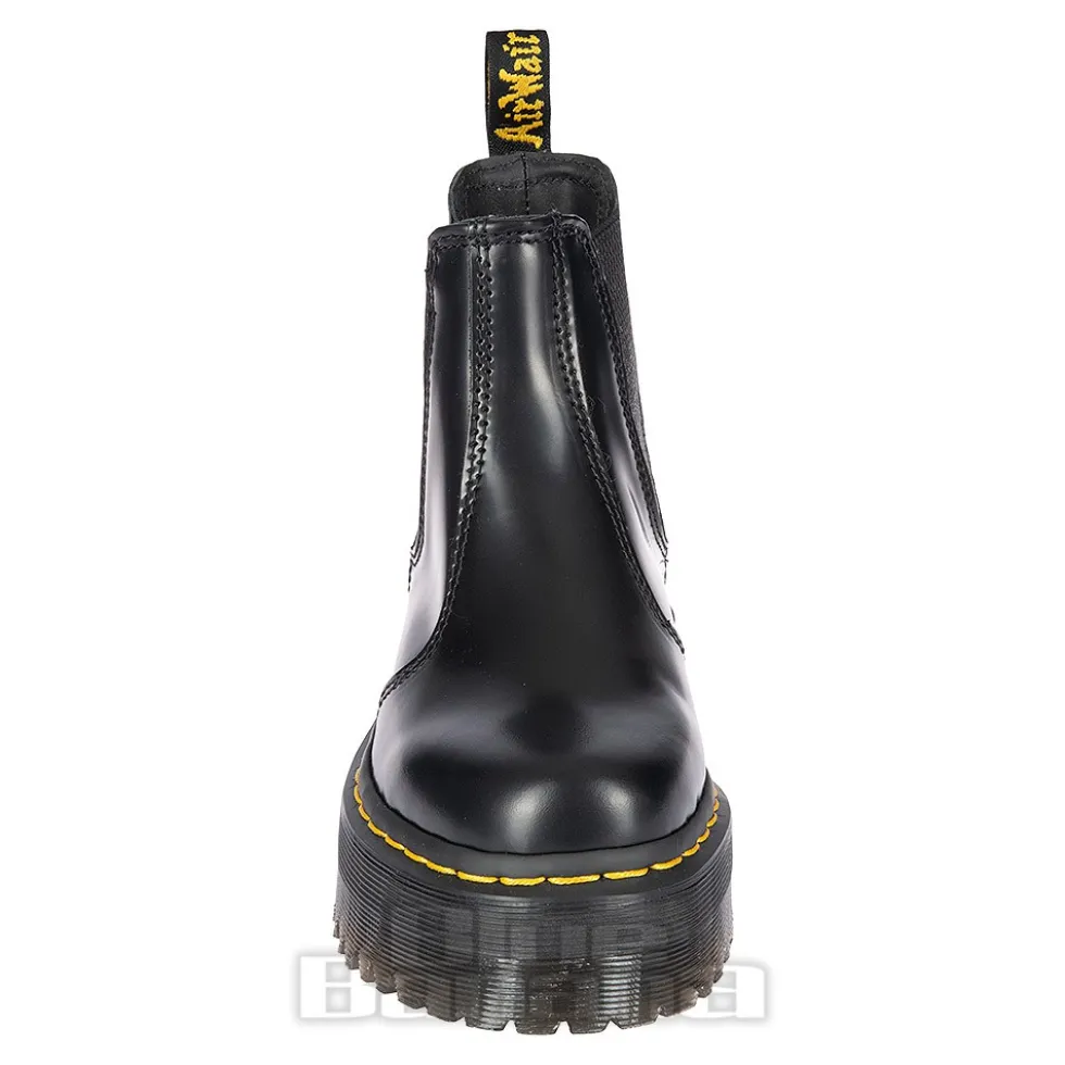 Dr Martens Smooth 2976 Quad Platform Boot (Black)