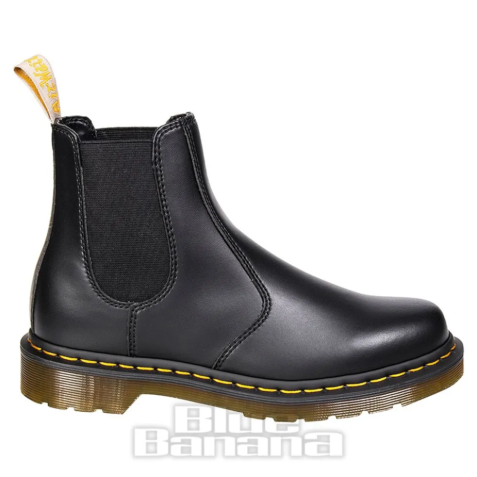 Dr Martens Vegan 2976 Chelsea Boots (Black Felix Rub Off)