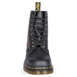 Dr Martens 1460 Vonda Tavern Floral Boots (Black)