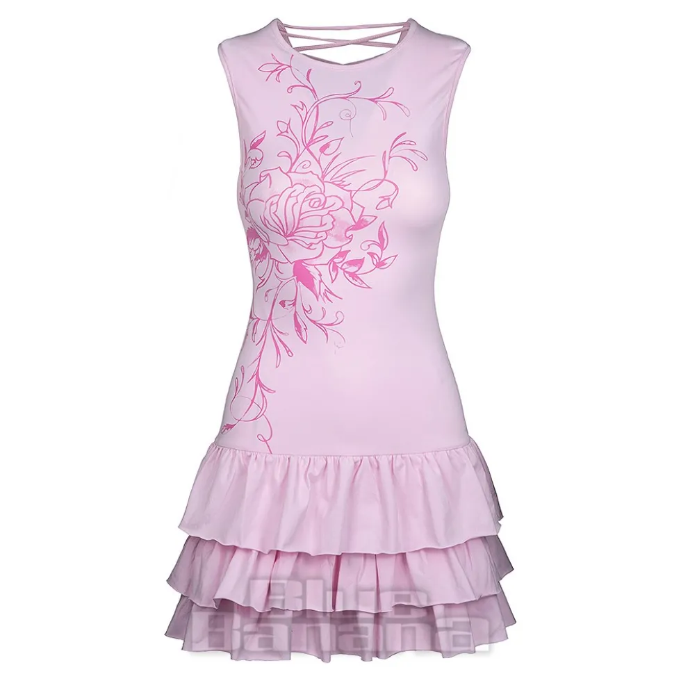 Ed Hardy Climbing Rose Dress (Pink)