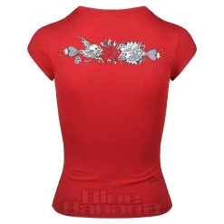 Ed Hardy Death Or Glory T-Shirt (Red)