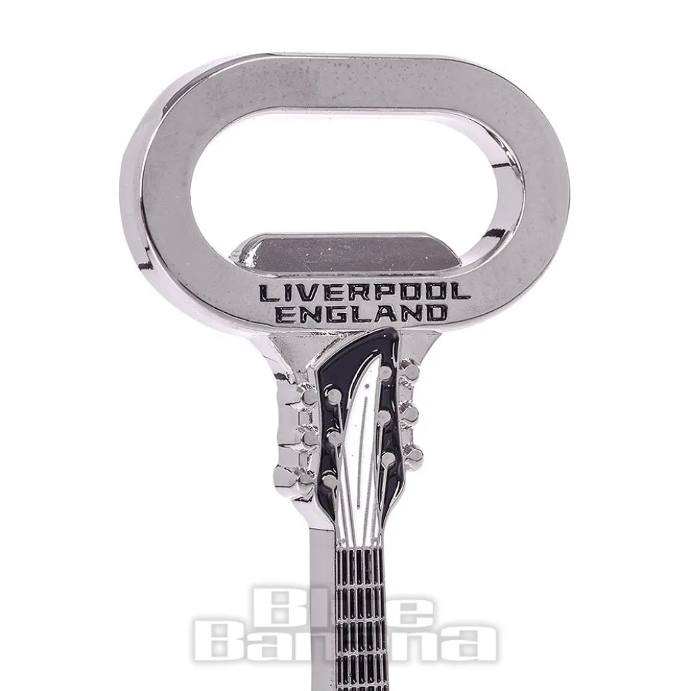 Guitar Bottle Opener (Black/White)