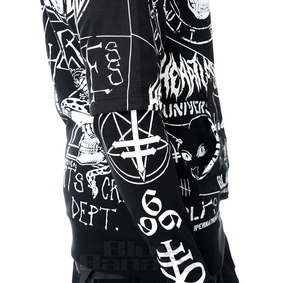 Heartless Dark Academia Hoodie (Black)