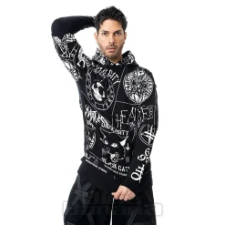Heartless Dark Academia Hoodie (Black)