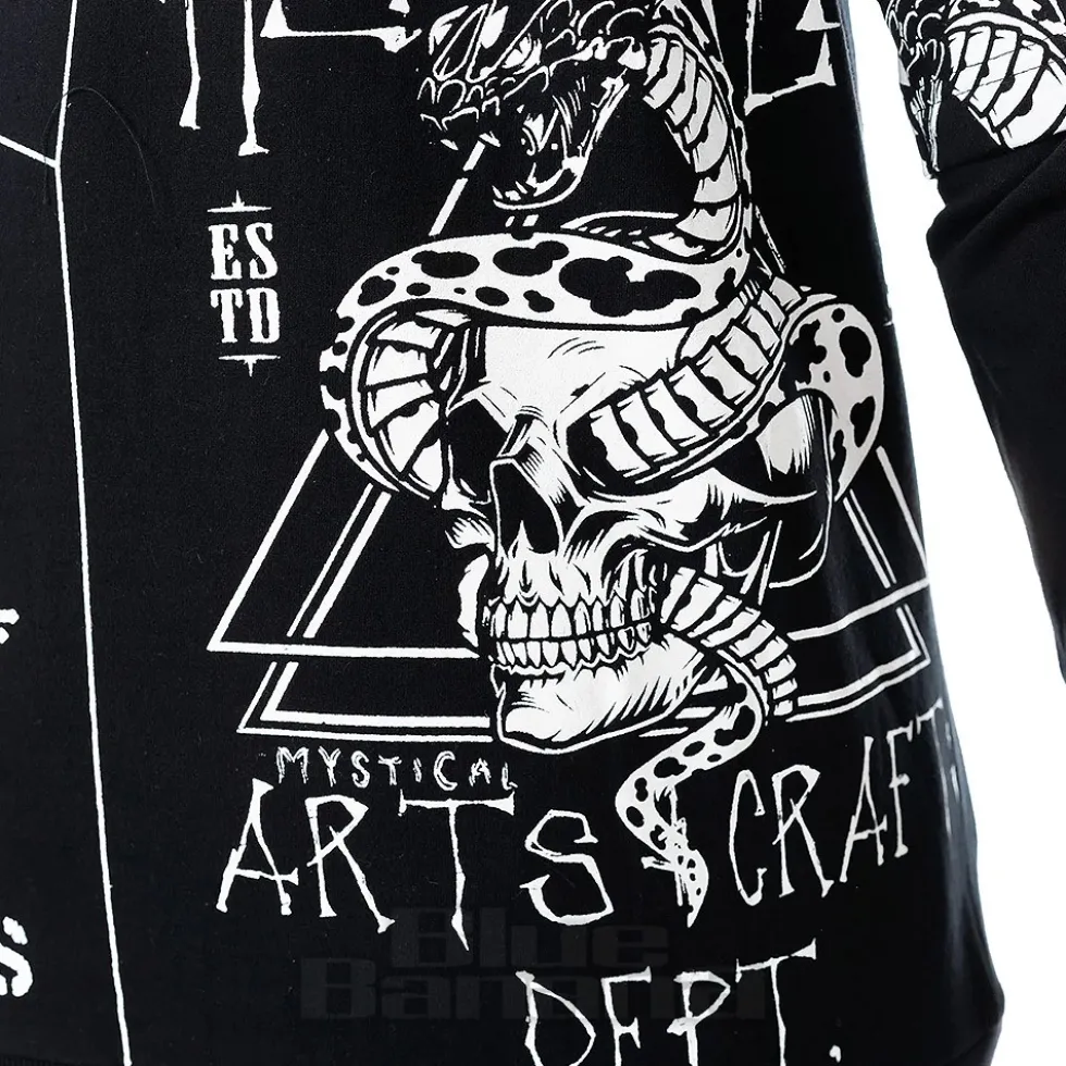 Heartless Dark Academia Hoodie (Black)