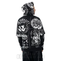 Heartless Dark Academia Hoodie (Black)