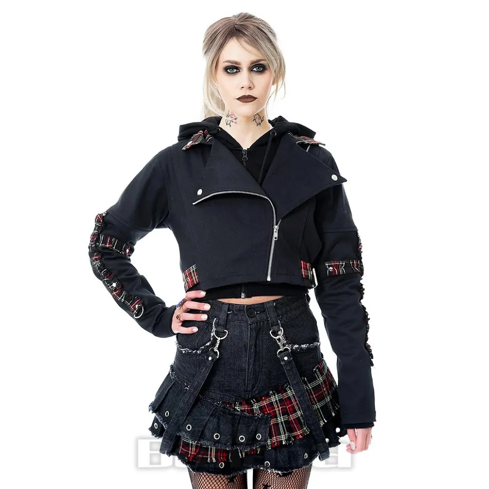 Heartless Graveyard Check Jacket (Black)