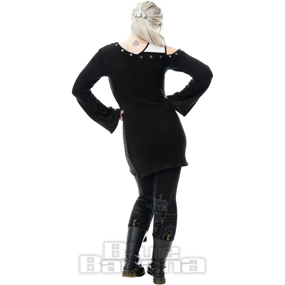 Heartless Vonda Top (Black/White)