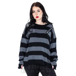 Heartless Your Worst Nightmare Jumper (Black/Grey)