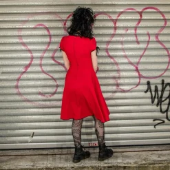 Hell Bunny Casey Dress (Red)