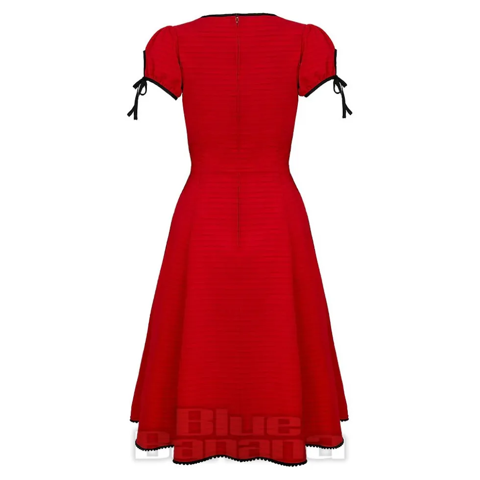 Hell Bunny Casey Dress (Red)