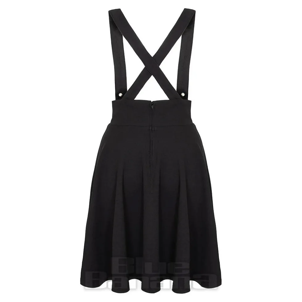 Hell Bunny X Care Bear Love-A-Lot Skirt (Black)