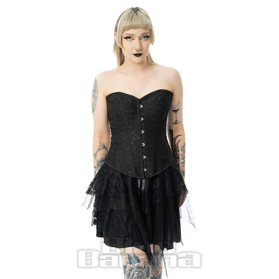 Innocent Twilight Lace Corset (Black)