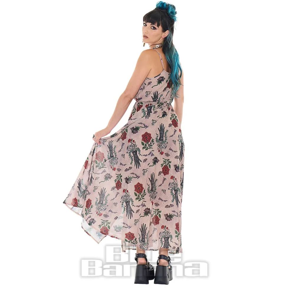 Jawbreaker Flower Spirit Maxi Dress (Multicolour)