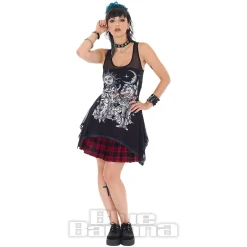 Jawbreaker Sun & Moon Gods Mesh Vest (Black)