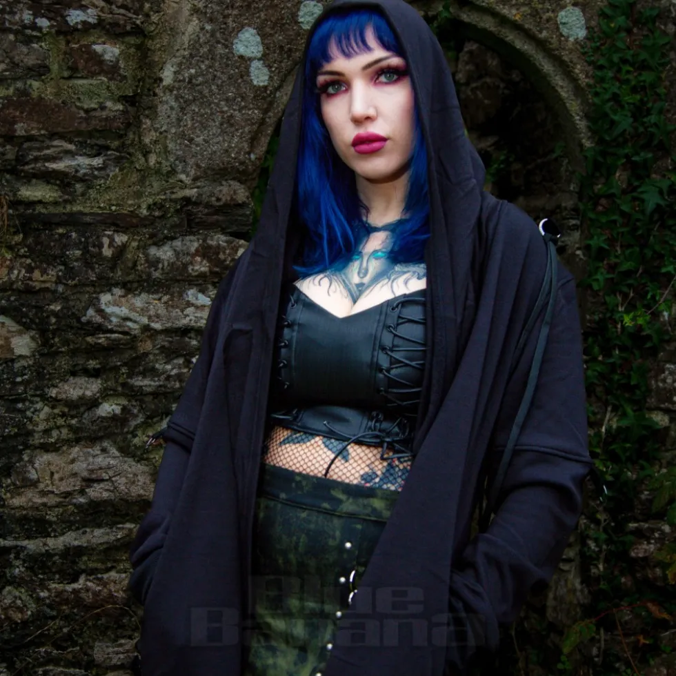 Killstar Assassins Hooded Cardigan (Black)