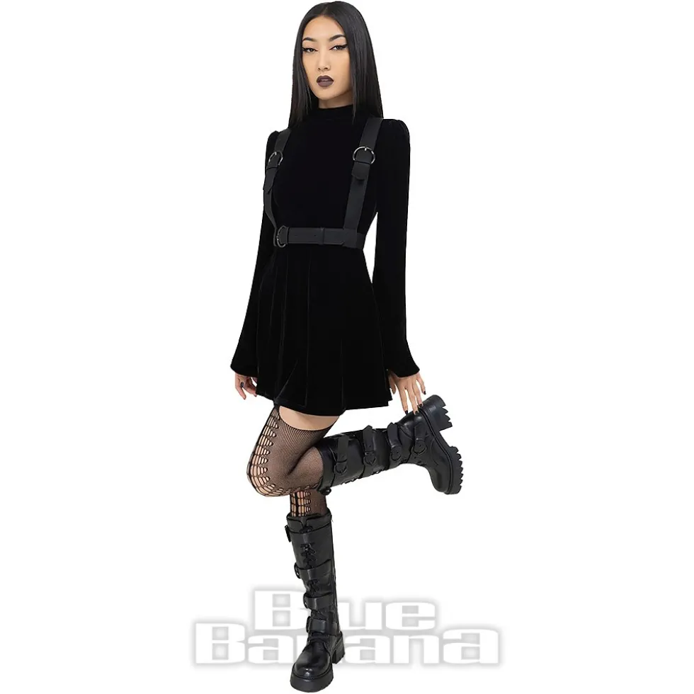 Killstar Dark Dawn Mini Dress (Black)