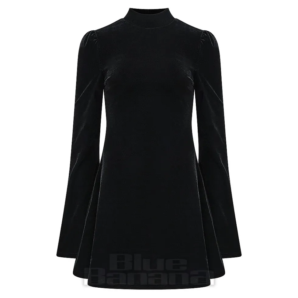 Killstar Dark Dawn Mini Dress (Black)