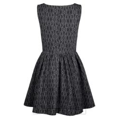 Killstar Mortalis Mini Dress (Charcoal)