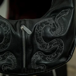 Killstar Silver Bite Handbag (Black)