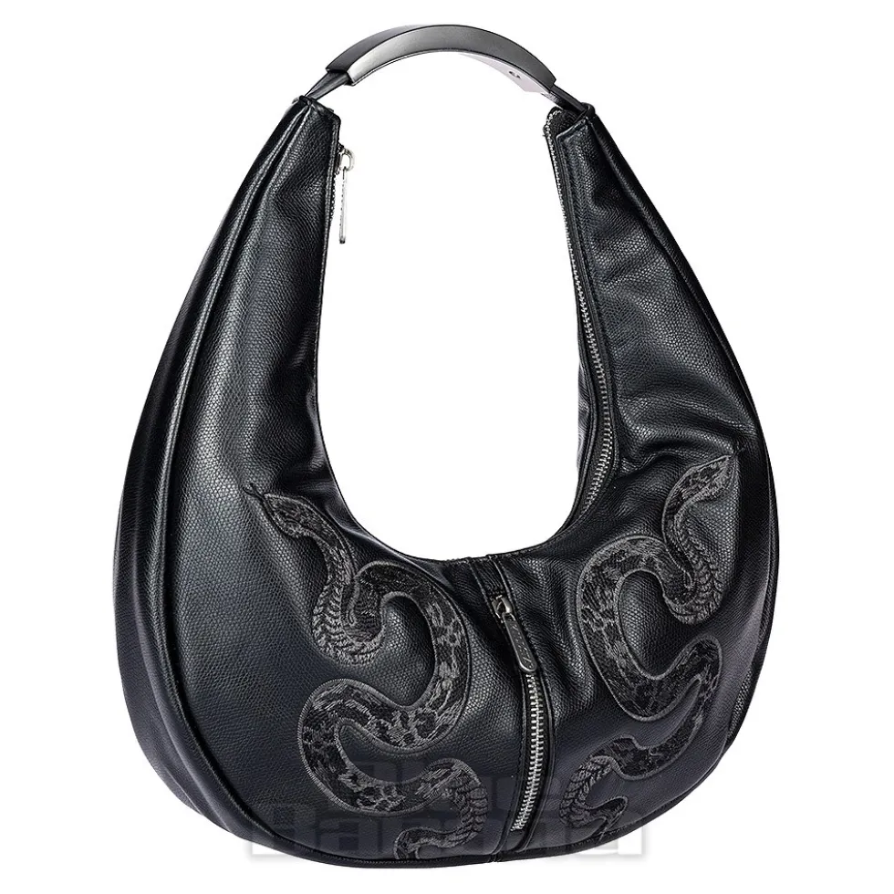 Killstar Silver Bite Handbag (Black)